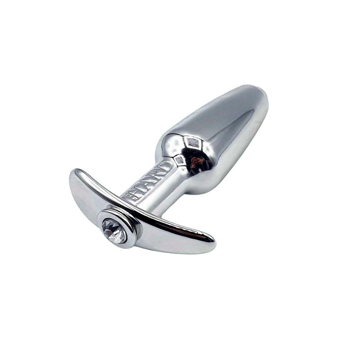 Plug Anal com Compartimento para Lubrificante e Pedra Brilhante na Base - Hard Splash | 9,5 x 3 cm | Disponível em 7 Cores - 11