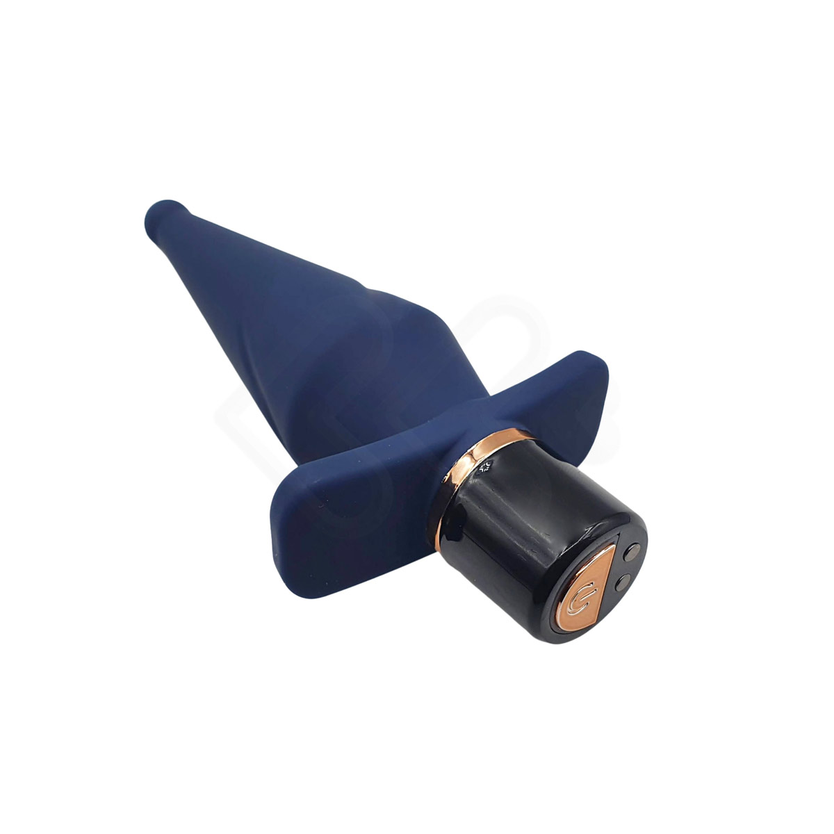 Plug Anal Cônico com 10 Modos de Vibração e Carregamento Magnético - Topo Toys Triangular | 9,4 x 3,4 cm - 4