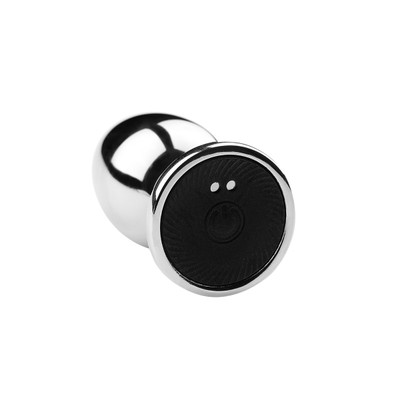 Foto 9 do produto Plug Anal Cônico com 10 Modos de Vibração, Controle Remoto Sem Fio e Carregamento Via Cabo USB Magnético - Massager | 6 x 2,7 cm