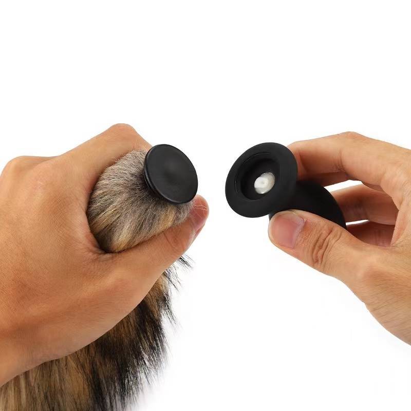 Plug Anal Cônico com 10 Modos de Vibração, Controle Remoto Sem Fio e Rabo Artificial | Disponível em 2 Cores - 8