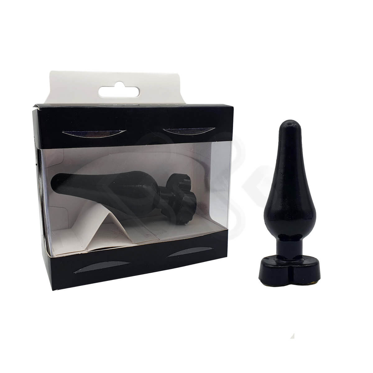 Plug Anal Cônico com Base Achatada em Forma de Coração - InNamorata Heart Silicone | 9,2 x 3,7 cm - 2