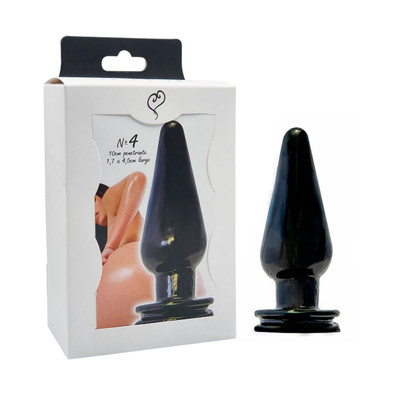 Plug Anal Cônico com Base Achatada - InNamorata Love Items Plug Especial N°04 | 10 x 4,1 cm | Disponível em 3 Cores