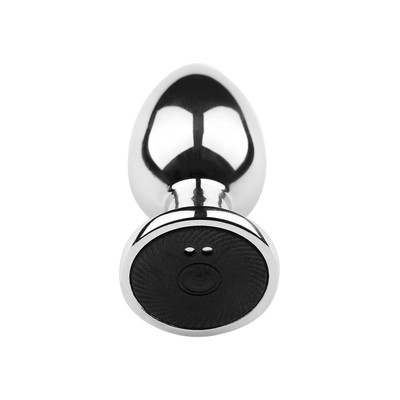 Foto 3 do produto Plug Anal Cônico com Carregamento Via Cabo USB Magnético, 10 Modos de Vibração e Controle Remoto Sem Fio - Massager | 6,8 x 3,4 cm