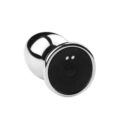 Foto 6 do produto Plug Anal Cônico com Carregamento Via Cabo USB Magnético, 10 Modos de Vibração e Controle Remoto Sem Fio - Massager | 6,8 x 3,4 cm