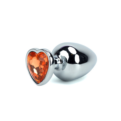 Foto 10 do produto Plug Anal Cônico ''G'' com Detalhe de Joia na Base de Coração - Seamless Butt Plug Starting | 7,5 x 4,1 cm | Disponível em 9 Cores
