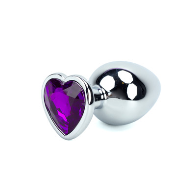 Foto 5 do produto Plug Anal Cônico ''G'' com Detalhe de Joia na Base de Coração - Seamless Butt Plug Starting | 7,5 x 4,1 cm | Disponível em 9 Cores