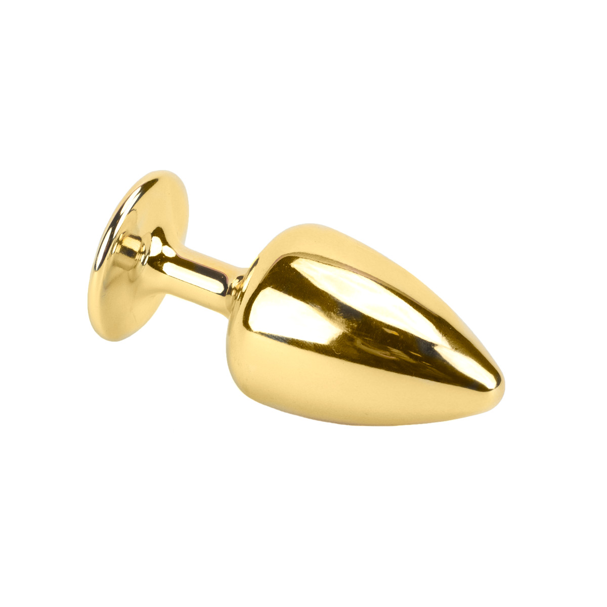 Plug Anal Cônico "M" Com Detalhe de Pedra com Bandeira do Orgulho - Hard Pride | 6,5 x 3,4 cm | Disponível em 2 Cores - 7