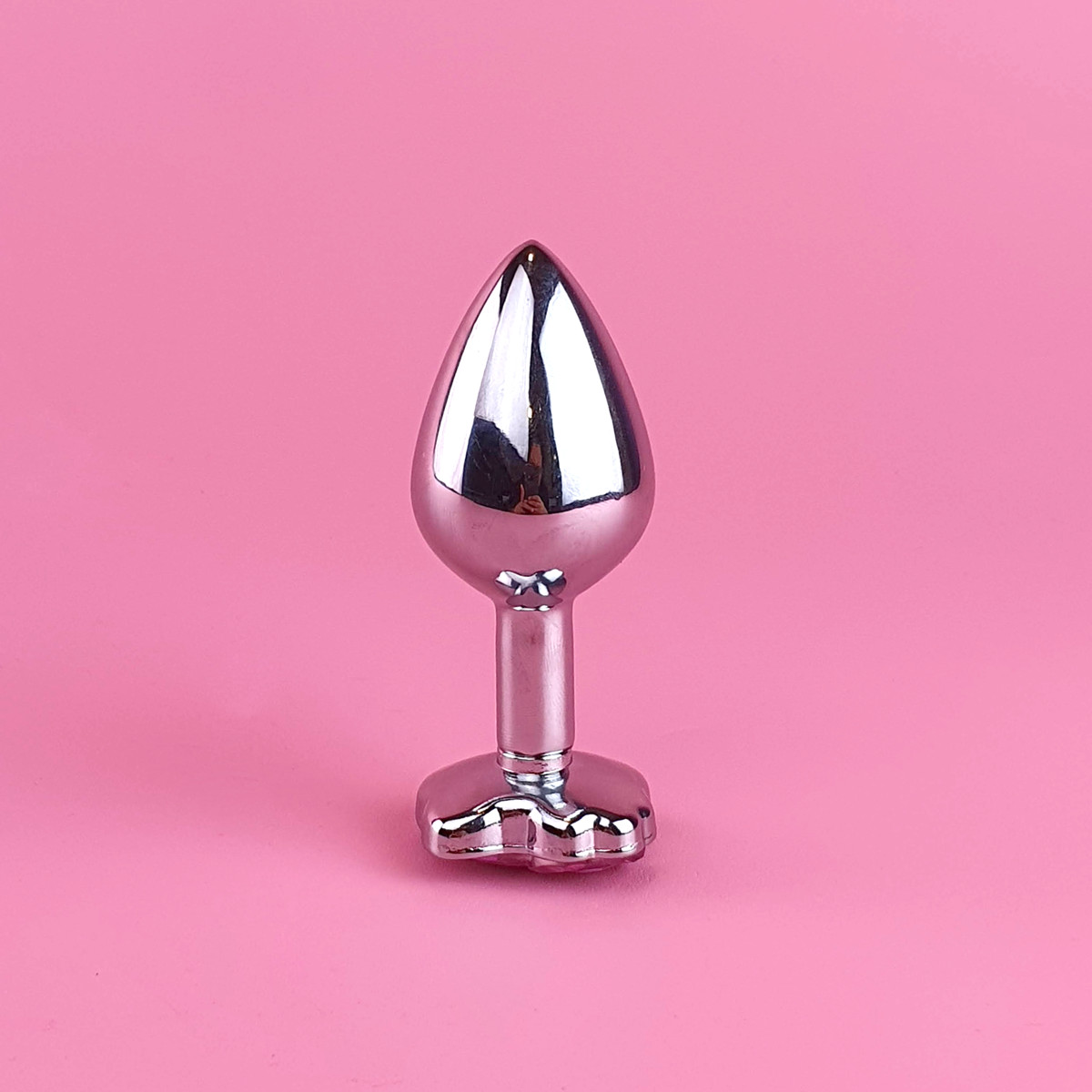 Plug Anal Cônico "M" Com Detalhe de Pedra no Formato Hello Kitty - Mimosa Love | 7,5 x 3,3 cm - 3