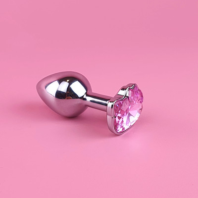 Foto 2 do produto Plug Anal Cônico "M" Com Detalhe de Pedra no Formato Hello Kitty - Mimosa Love | 7,5 x 3,3 cm