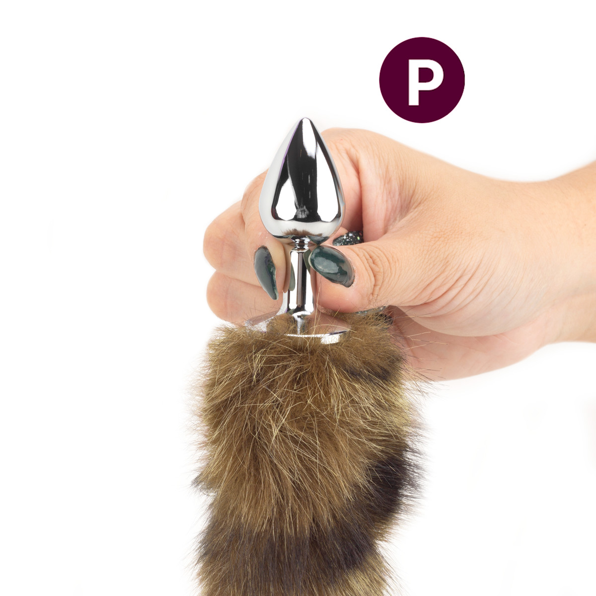 Plug Anal Cônico de Metal com Rabo Realístico de Raposa | Disponível em 3 Tamanhos - 4