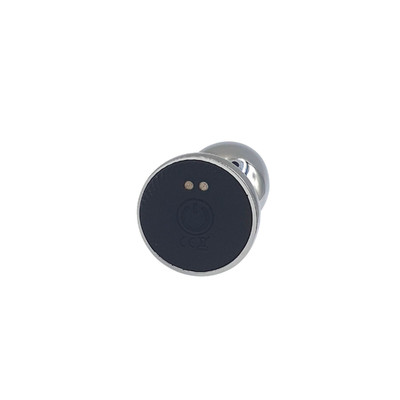 Foto 7 do produto Plug Anal Cônico em Metal Recarregável com 10 Modos de Vibrações e Controle Remoto Sem Fio - Sexy Import | Disponível em 2 Cores no Tamanho "P"