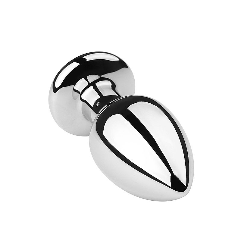 Plug Anal Cônico em Metal Recarregável com 10 Modos de Vibrações e Controle Remoto Sem Fio - Sexy Import | Disponível em 2 Cores no Tamanho "P" - 8