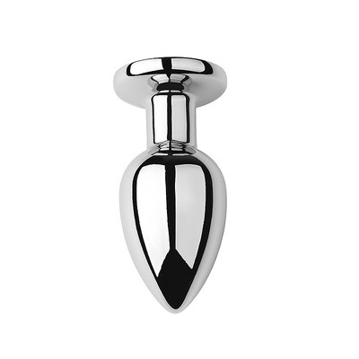 Foto 9 do produto Plug Anal Cônico em Metal Recarregável com 10 Modos de Vibrações e Controle Remoto Sem Fio - Sexy Import | Disponível em 2 Cores no Tamanho "P"