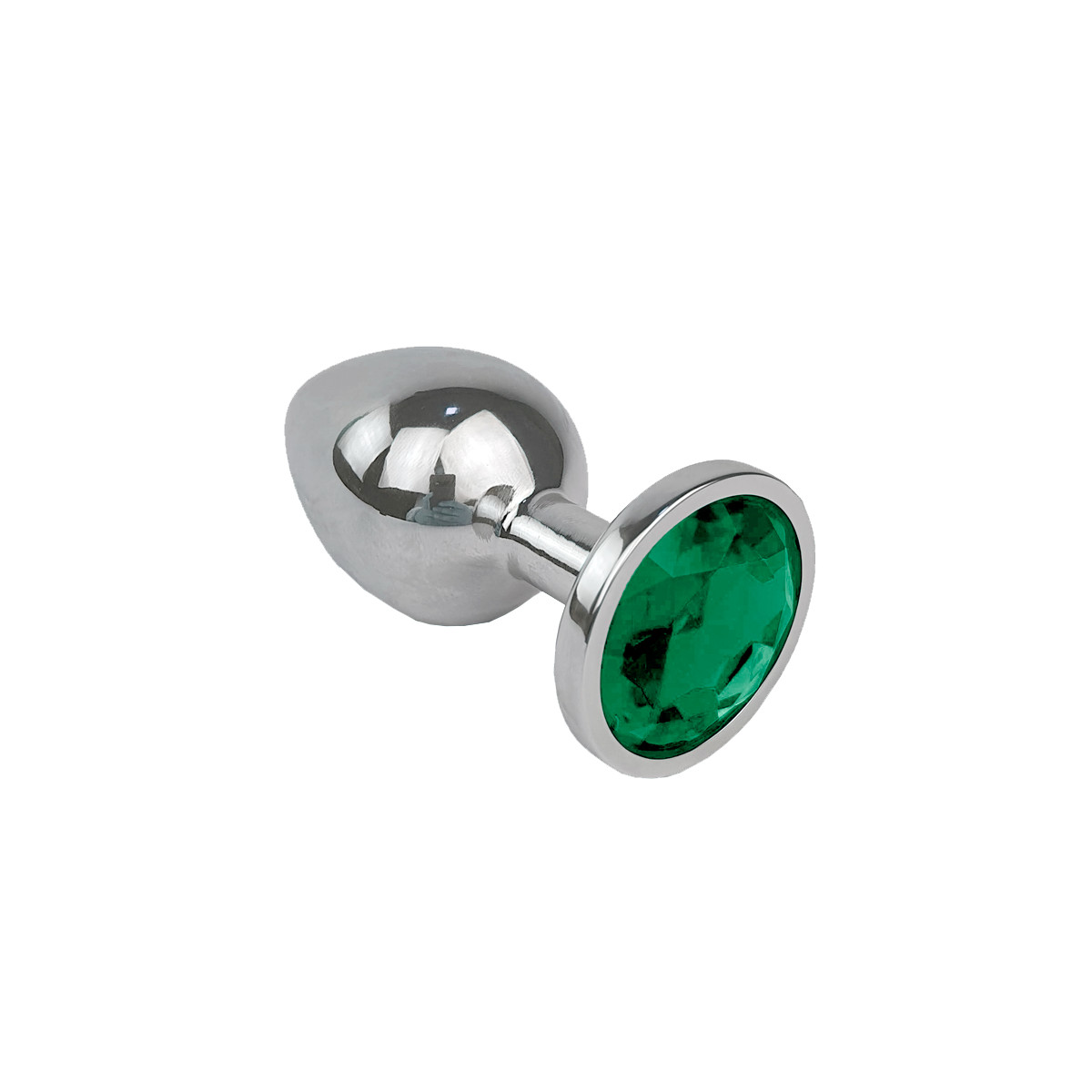 Plug Anal "G" em Metal e Formato Cônico com Joia na Base - Seamless | 8 x 4 cm | Disponível em 8 Cores - 7