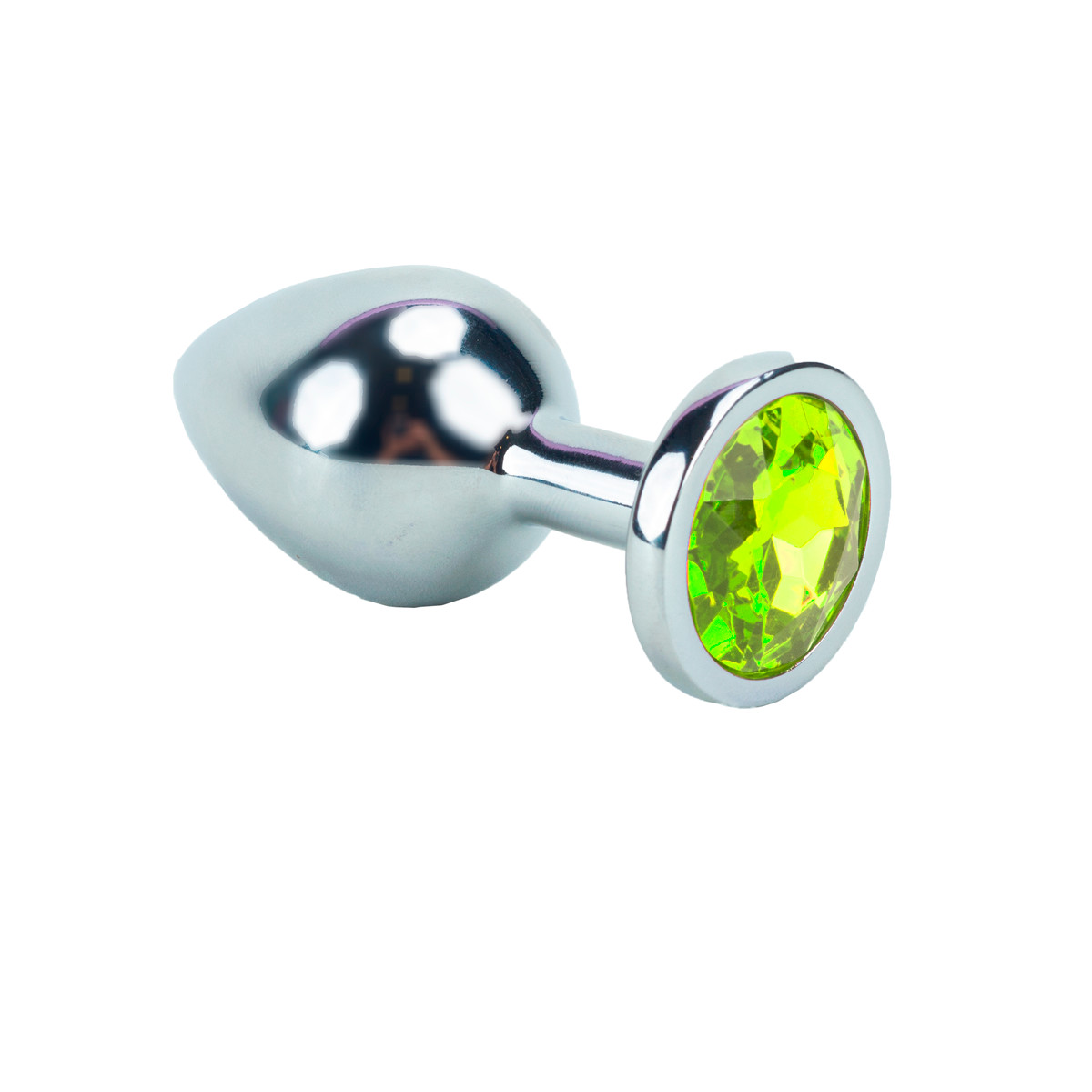 Plug Anal Cônico em Metal no Tamanho "M" com Joia na Base - Seamless Butt Plug Starting | 7,3 x 3,3 cm | Disponível em 9 Cores - 3