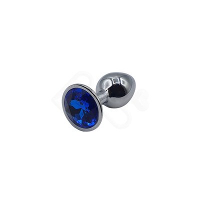 Foto 9 do produto Plug Anal Cônico "P" em Alumínio com Detalhe de Joia na Base | 5,8 x 2,6 cm | Disponível em 10 Cores