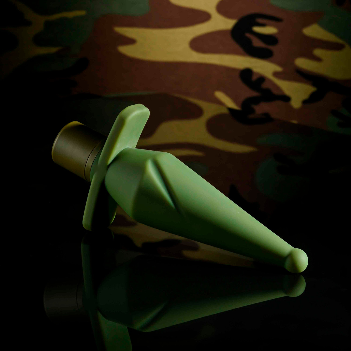 Plug Anal Cônico com Ponta Esférica, 10 Modos de Vibração, Recarregável e Resistente à Água - Selopa The Private | 9,9 x 3,4 cm - 2