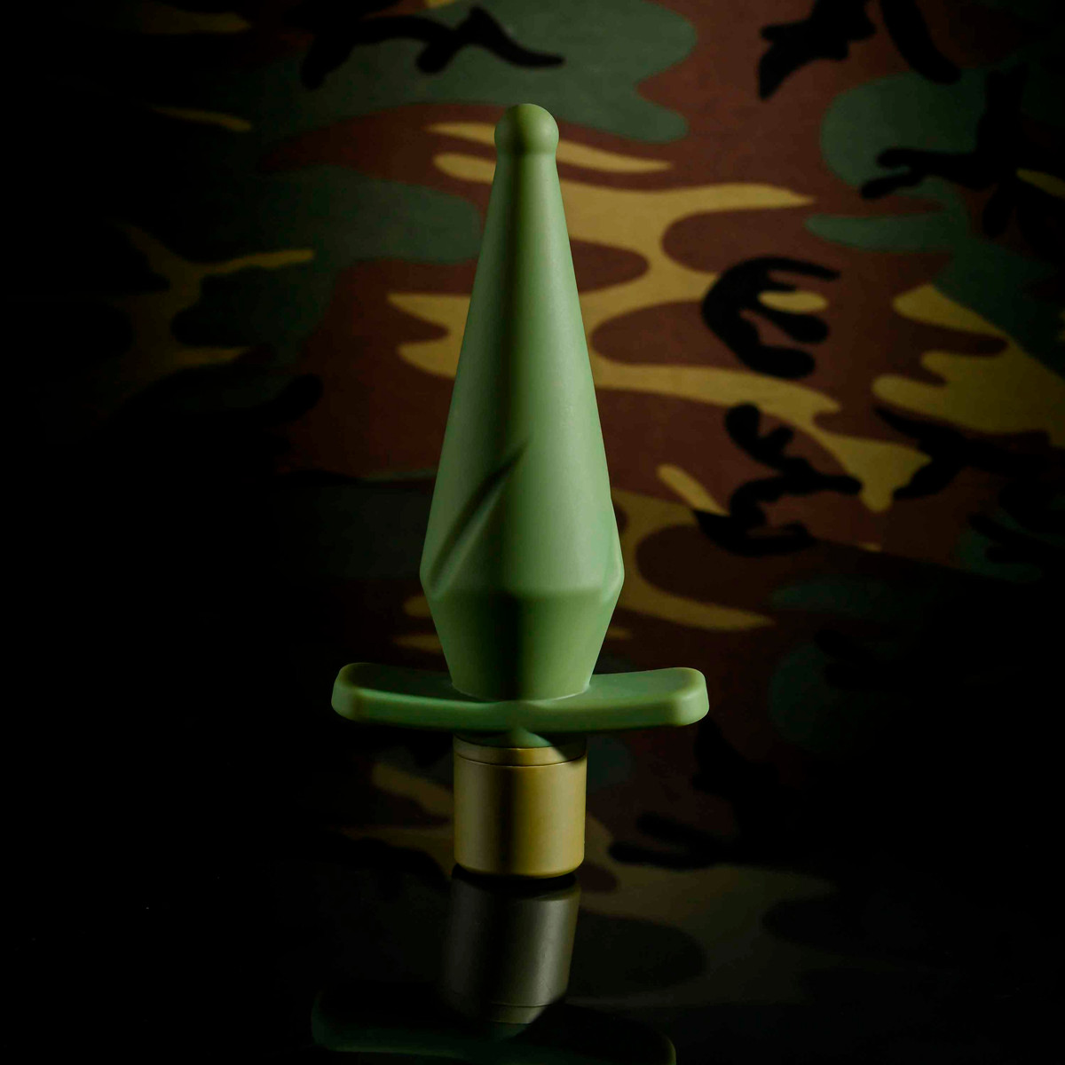 Plug Anal Cônico com Ponta Esférica, 10 Modos de Vibração, Recarregável e Resistente à Água - Selopa The Private | 9,9 x 3,4 cm - 3