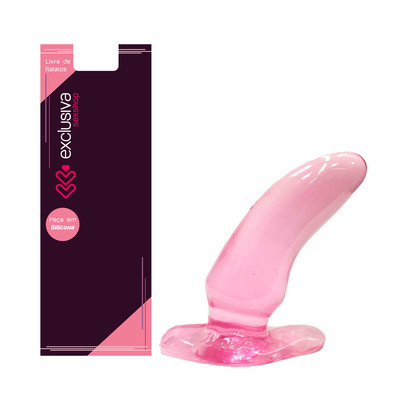 Plug Anal Cônico Levemente Curvado e Base de Suporte - Magic Sexy | 11 x 4,7 cm | Disponível em 6 Cores