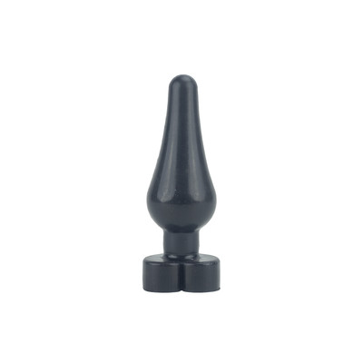 Plug Anal Cônico em PVC com Base Achatada no Formato de Coração - InNamorata Love Items | 9,6 x 3,8 cm