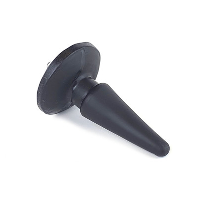 Foto 3 do produto Plug Anal Cônico em PVC com Base de Segurança e Vibração - Exclusiva Comfortplug