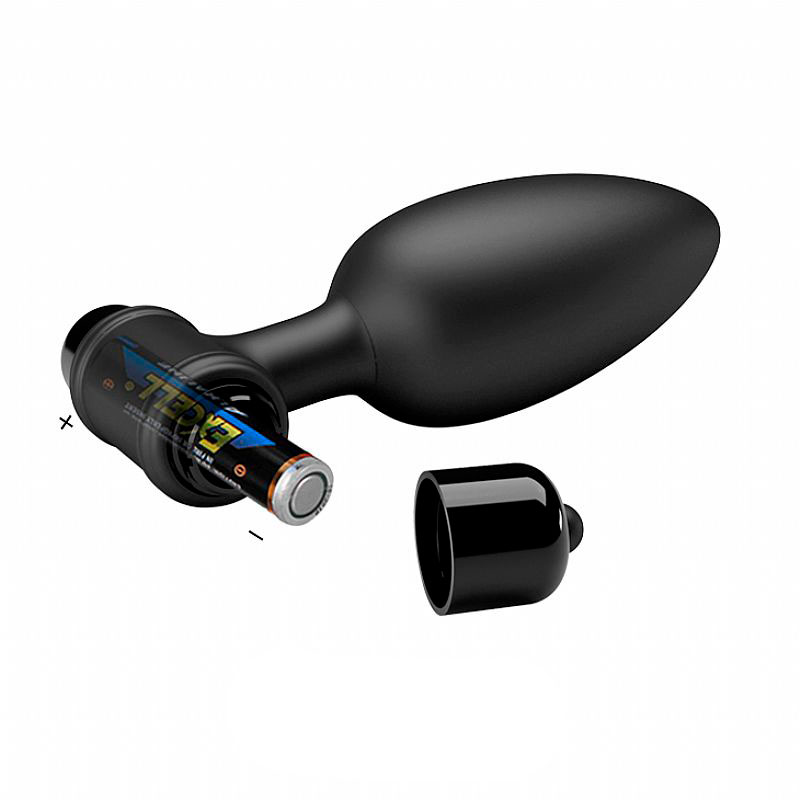 Plug Anal Cônico em Silicone com 10 Modos de Vibração e Alça de Segurança - Pretty Love Vibra Butt Plug II | 8,7 x 3,2 cm - 5