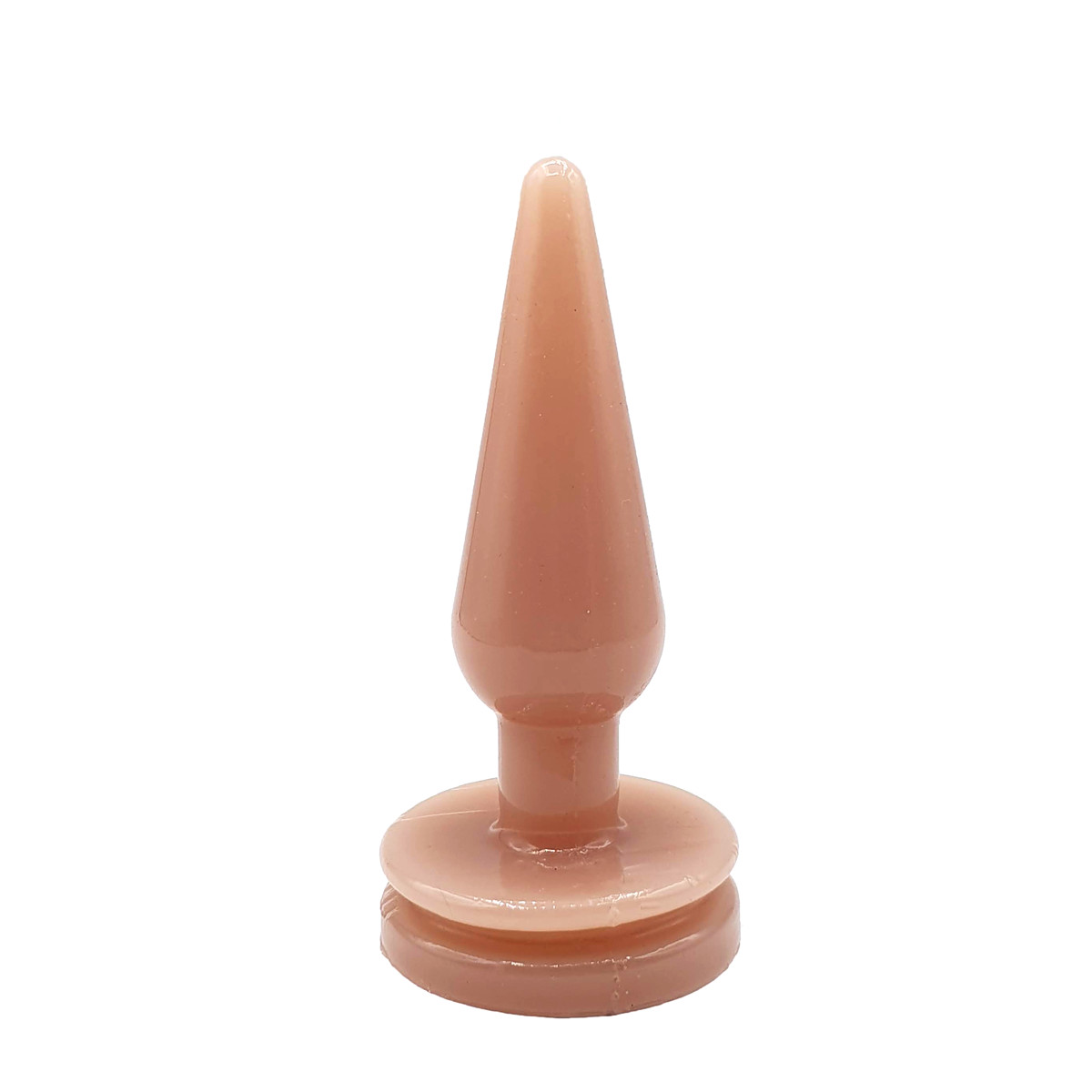 Plug Anal Cônico em Silicone com Base Achatada - InNamorata Love Items N°02 | 8,6 x 2,8 cm - 2