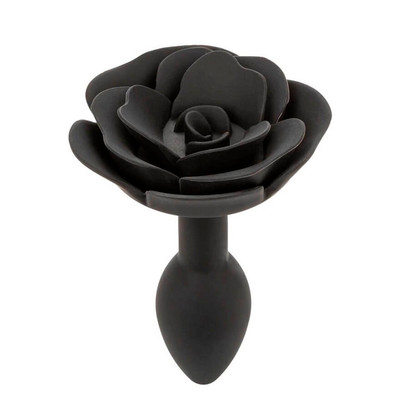 Foto 5 do produto Plug Anal Cônico em Silicone com Base em Formato de Rosa - Pleasure Dreams | 7 x 3 cm | Disponível em 2 Cores