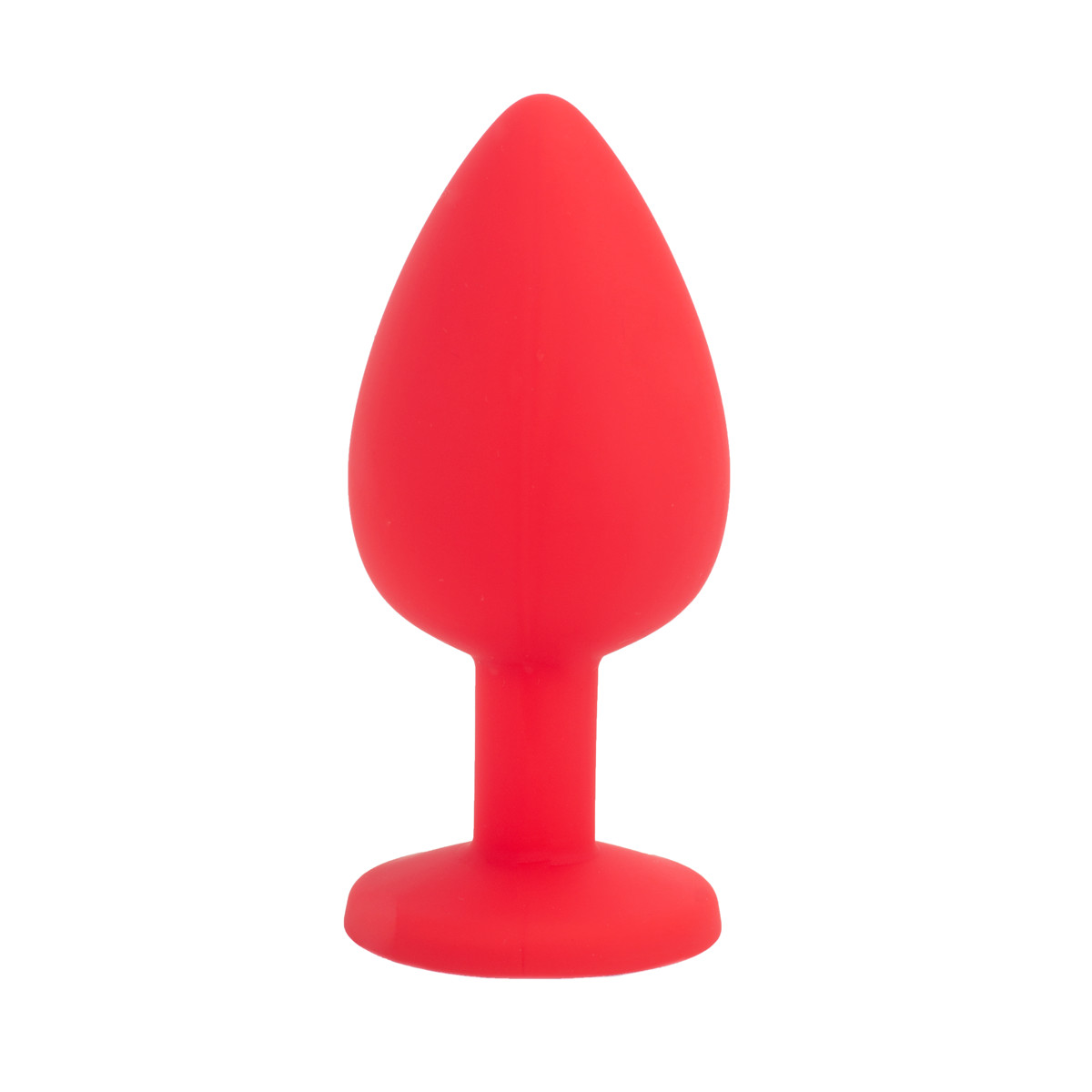 Plug Anal Cônico em Silicone com Joia na Base no Tamanho G - Sexy Import | 8,2 x 4,2 cm | Disponível em 4 Cores - 16