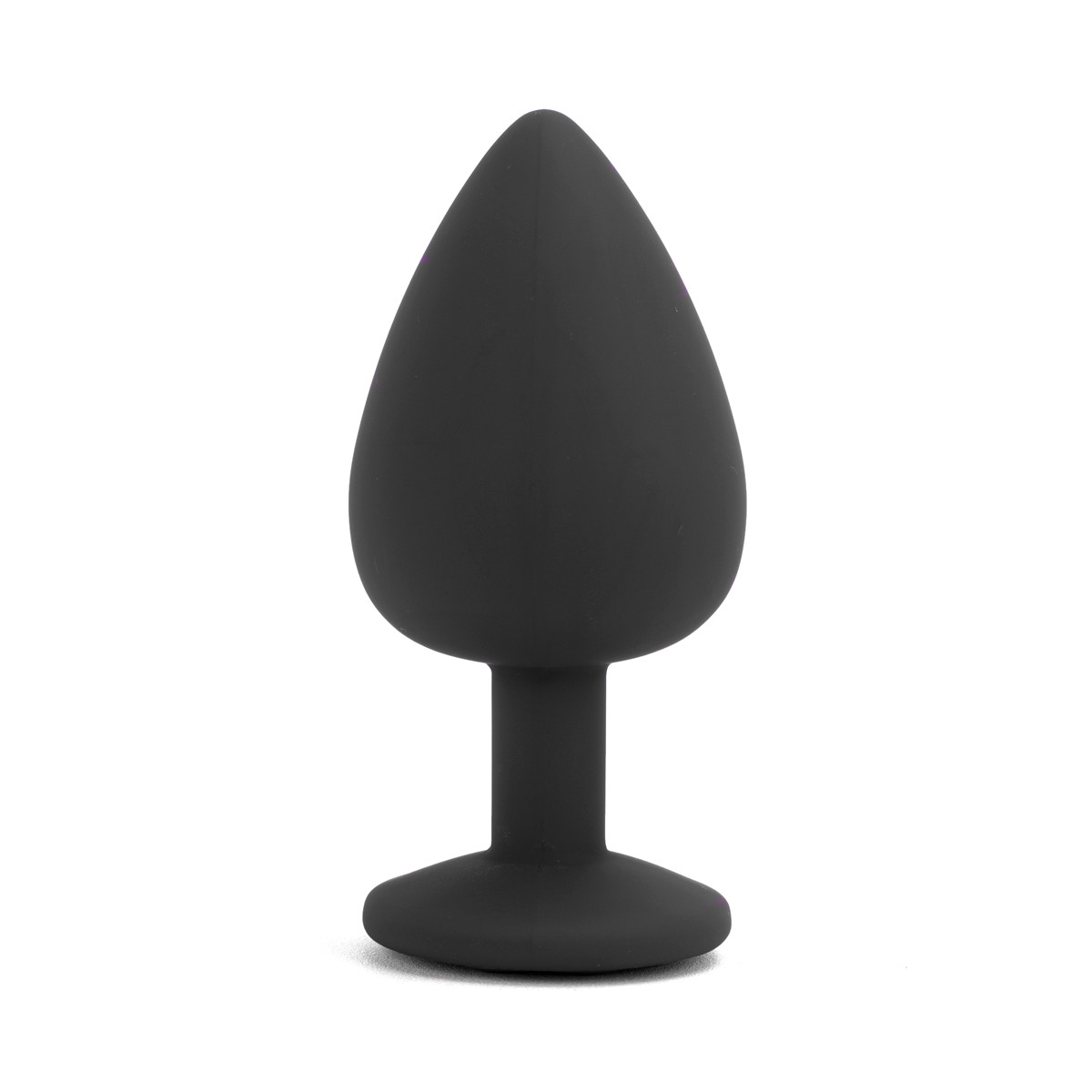 Plug Anal Cônico em Silicone com Joia na Base no Tamanho G - Sexy Import | 8,2 x 4,2 cm | Disponível em 4 Cores - 6