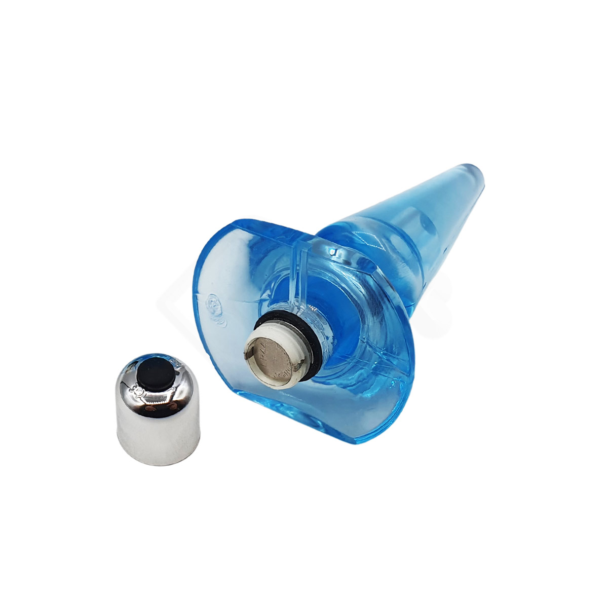 Plug Anal Cônico Translúcido com 7 Modos de Vibração - G.I Jack 1.2 | 8,1 x 3,2 cm - 5