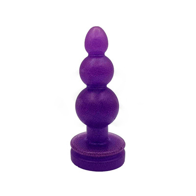 Plug Anal Escalonado com 3 Esferas Gradativas e Base Achatada - InNamorata Love Items N°05 Plug Bool | 9,6 x 3,7 cm | Disponível em 3 Cores
