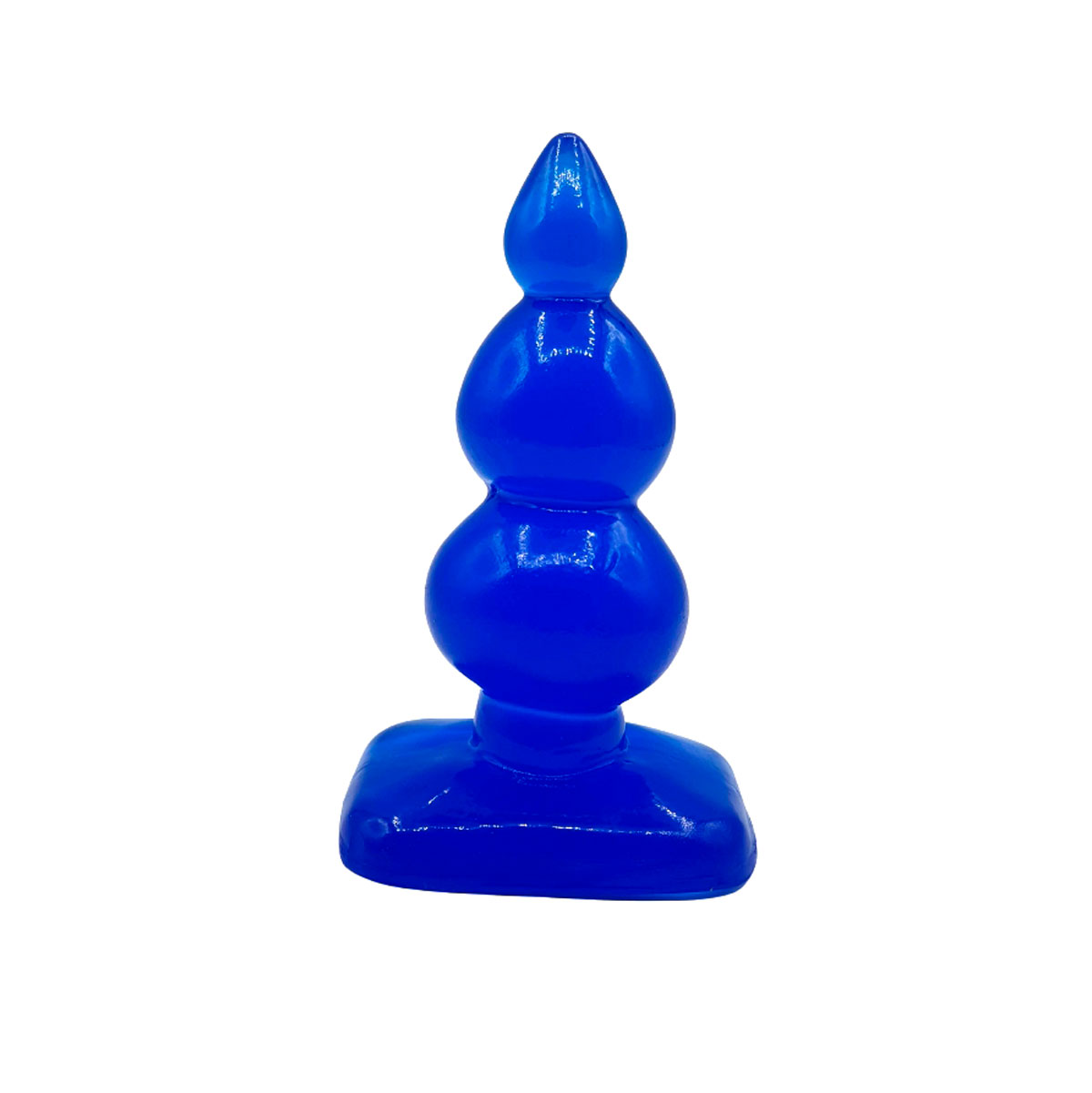 Plug Anal Escalonado com 3 Esferas Gradativas e Base Achatada - Magic Sexy | Disponível em 3 Cores - 3