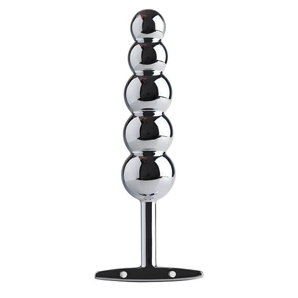 Plug Anal Escalonado com Alça - Lust Metal Puch Metal | Disponível em 2 Cores - 4