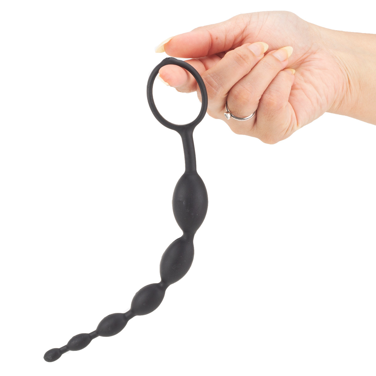 Plug Anal Escalonado em TPE com Anel de Segurança - Diversão Ao Cubo | 21 x 2,3 cm | Disponível em 5 Cores - 20