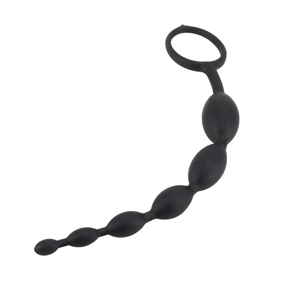 Plug Anal Escalonado em TPE com Anel de Segurança - Diversão Ao Cubo | 21 x 2,3 cm | Disponível em 5 Cores - 19