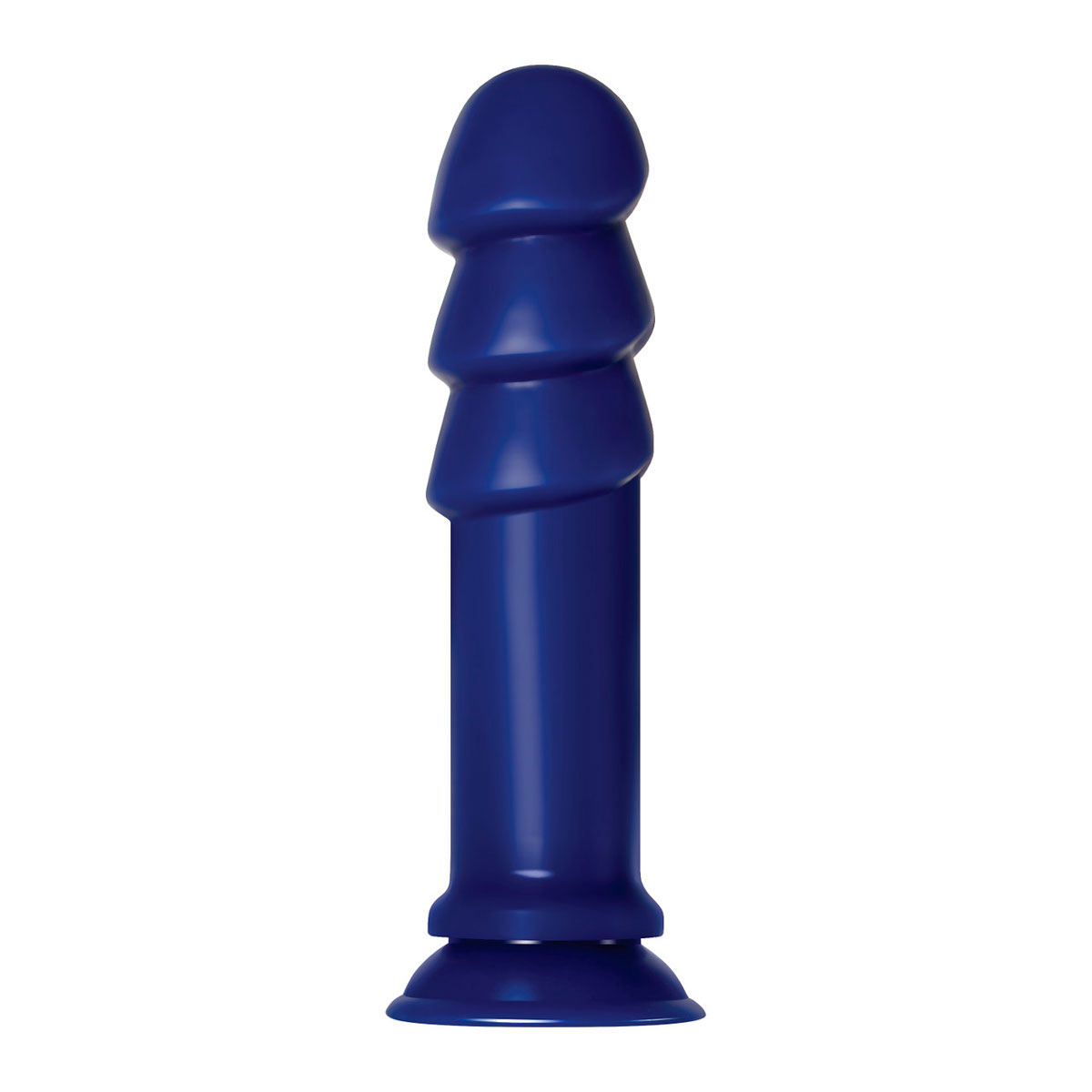 Plug Anal Escalonado em PVC Liso com Corpo Flexível e Ventosa na Base - Zero Tolerance The Challenge | 26,4 x 6 cm - 3