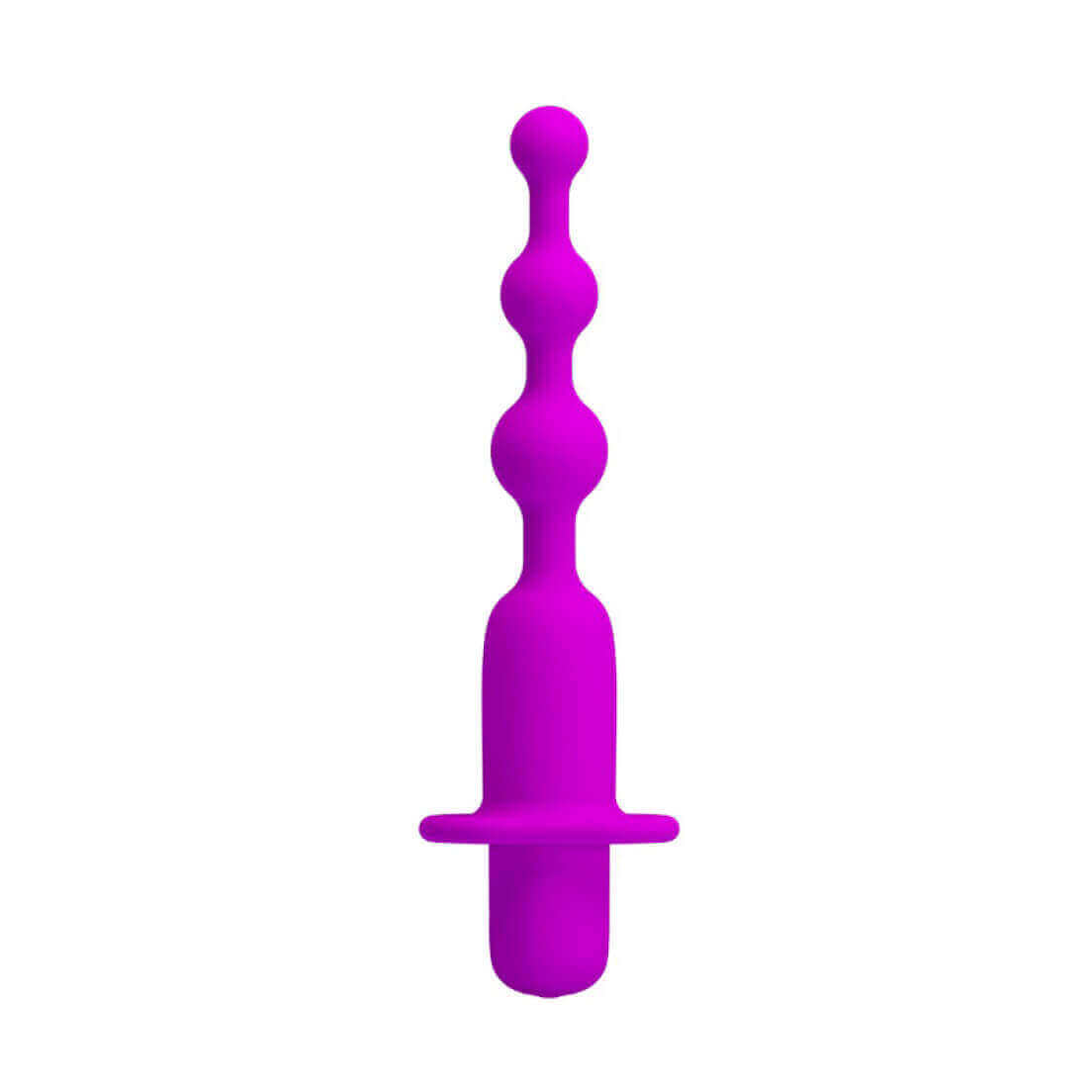 Plug Anal Escalonado Recarregável com 12 Modos de Vibração em Silicone - Pretty Love Hermosa | 13,6 x 2,1 cm - 2