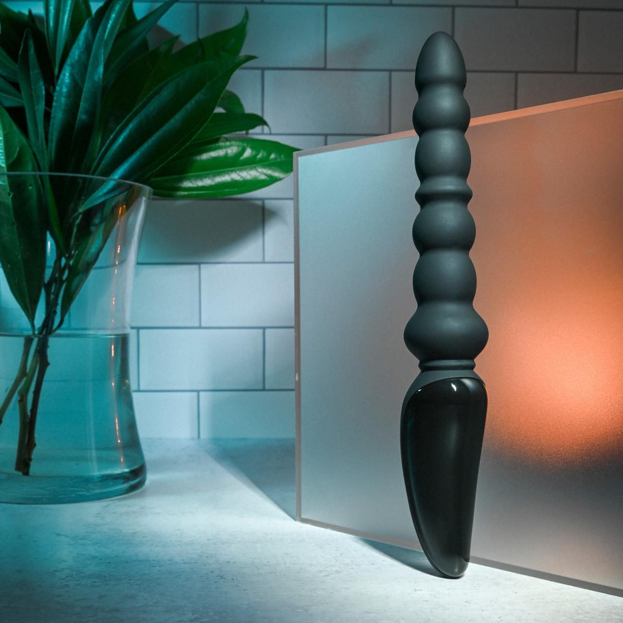 Plug Anal Escalonado Recarregável com 3 Motores Potentes em Silicone de Toque Suave e 7 Vibrações - Evolved Magic Stick | 15 x 3,6 cm - 3