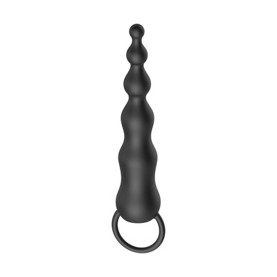 Foto 2 do produto Plug Anal Escalonado em Silicone com 10 Modos de Vibração, Alça de Segurança, Recarregável e Resistente à Água - Youvibe | 13 x 3 cm
