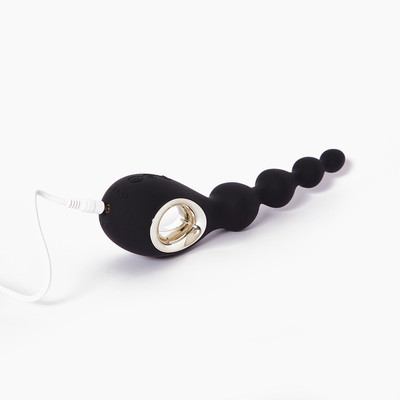 Foto 5 do produto Plug Anal Escalonado em Silicone com 8 Modos de Vibração, Nódulos Massageadores e Tecnologia Bow-Motion - Lelo SORAYA Beads | Disponível em 2 Cores