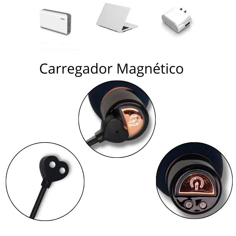 Plug Anal Escalonado em Silicone, Recarregável e 10 Modos de Vibração - Topo Toys Vibro Luxe V | 18,5 x 2,5 cm - 5