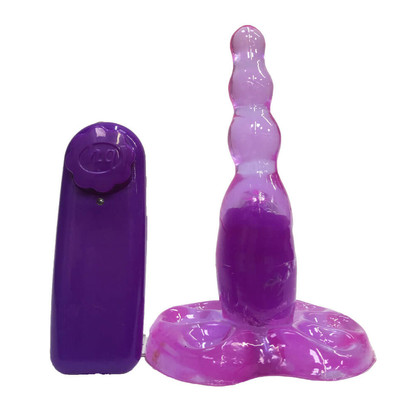 Foto 4 do produto Plug Anal Escalonado com Vibração Multivelocidade Acompanhado por Controle Remoto com Fio - Magic Sexy | 14,5 x 3 cm | Disponível em 6 Cores