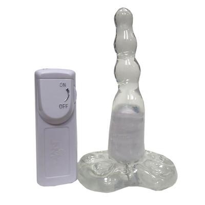 Foto 3 do produto Plug Anal Escalonado com Vibração Multivelocidade Acompanhado por Controle Remoto com Fio - Magic Sexy | 14,5 x 3 cm | Disponível em 6 Cores
