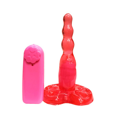 Foto 3 do produto Plug Anal Escalonado com Vibração Multivelocidade por Controle Remoto com Fio - Magic Sexy | 14,5 x 3 cm | Disponível em 6 Cores