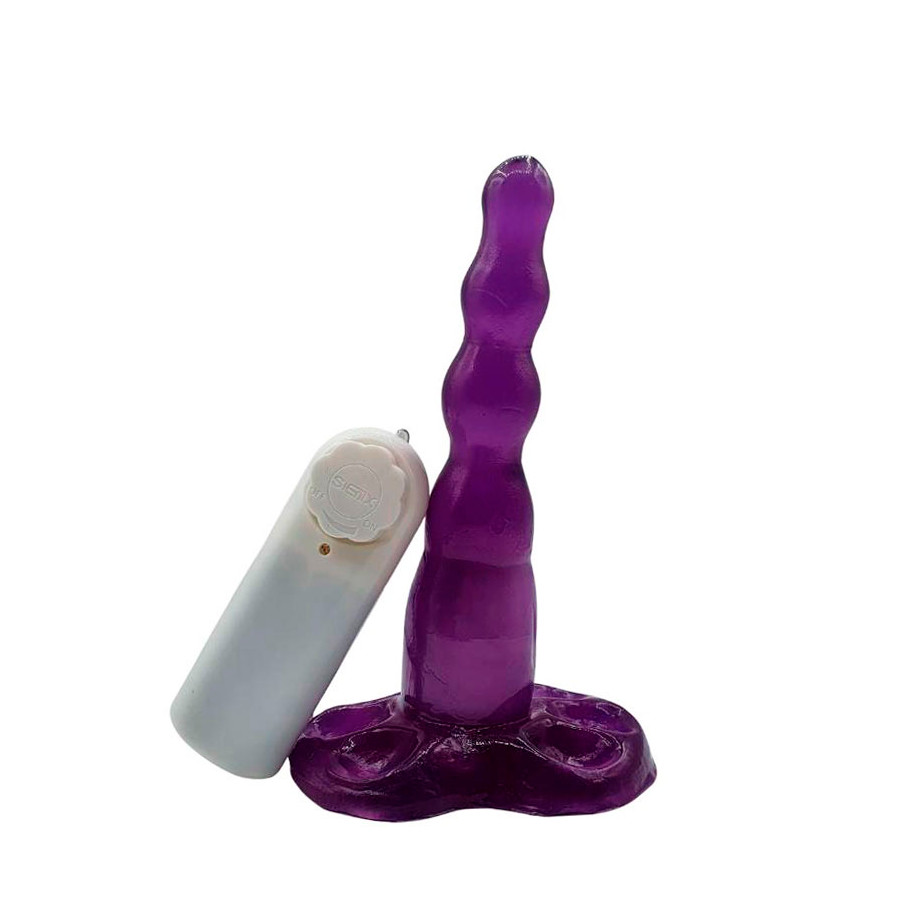Plug Anal Escalonado com Vibração Multivelocidade por Controle Remoto com Fio - Magic Sexy | 14,5 x 3 cm | Disponível em 6 Cores - 5