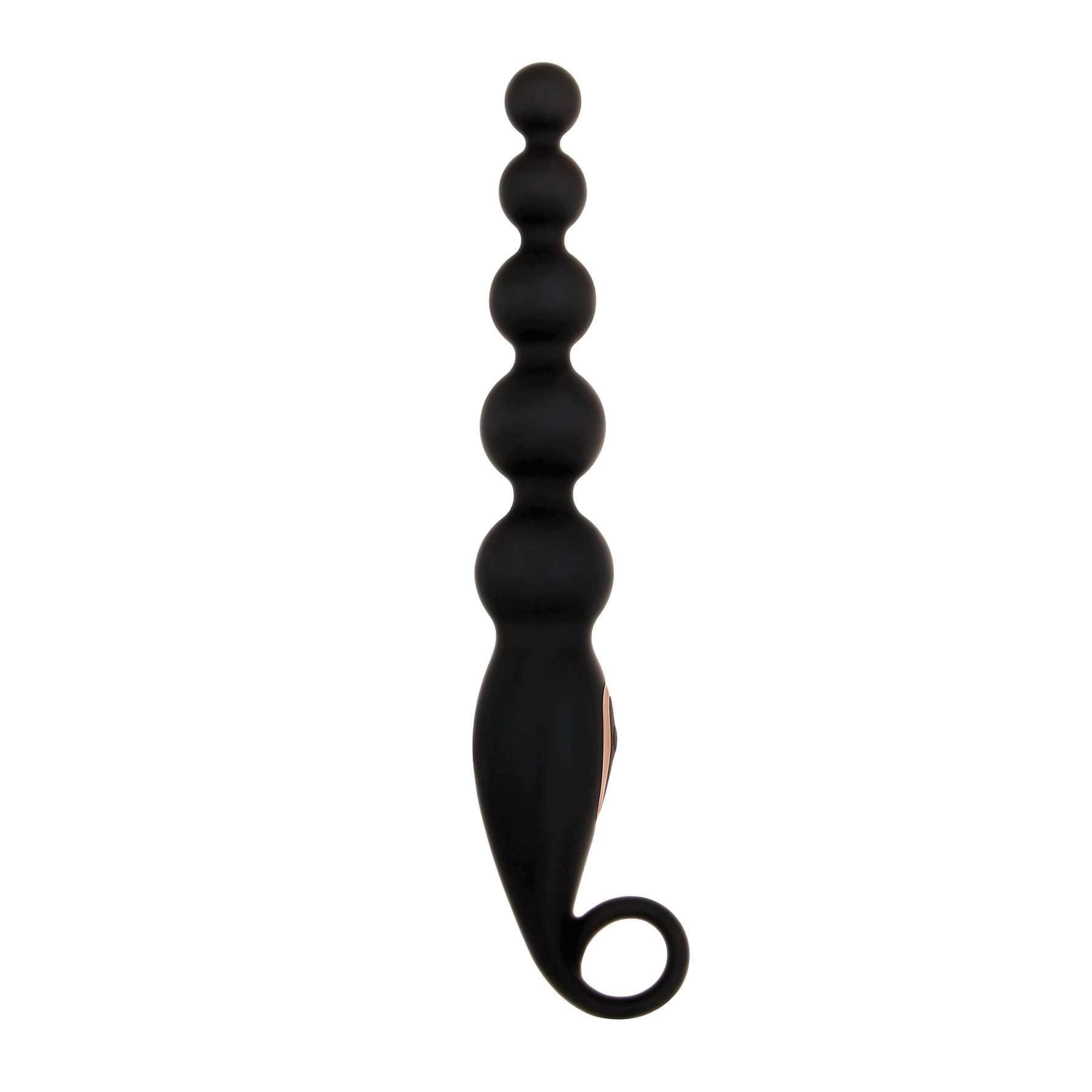 Plug Anal Escalonado Vibratório com 7 Velocidades Estimulantes -  Adam & Eve Vibrating Anal Bead Stick | 13 x 3,1 cm - 2