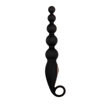 Foto 2 do produto Plug Anal Escalonado Vibratório com 7 Velocidades Estimulantes -  Adam & Eve Vibrating Anal Bead Stick | 13 x 3,1 cm