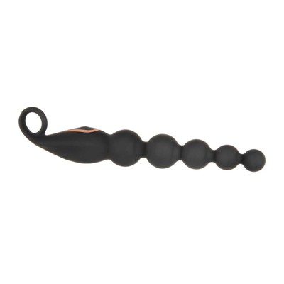Foto 5 do produto Plug Anal Escalonado Vibratório com 7 Velocidades Estimulantes -  Adam & Eve Vibrating Anal Bead Stick | 13 x 3,1 cm