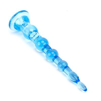 Foto 3 do produto Plug Anal com Esferas Gradativas e Cápsula Vibratória - Pyramid Gels | 20,5 x 3 cm | Disponível em 3 Cores